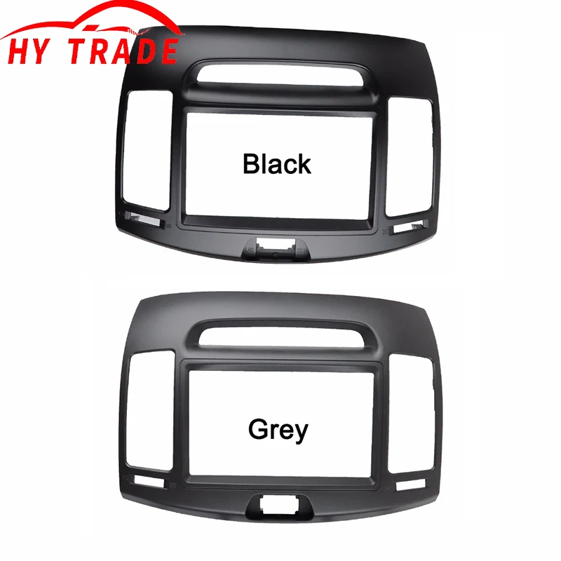 

Hyundai Elantra 2DIN DVD Radio Fascia Frame Stereo Face Panel Trim Kit for 2006-2011 Models Korean Type LHD Car Accessory