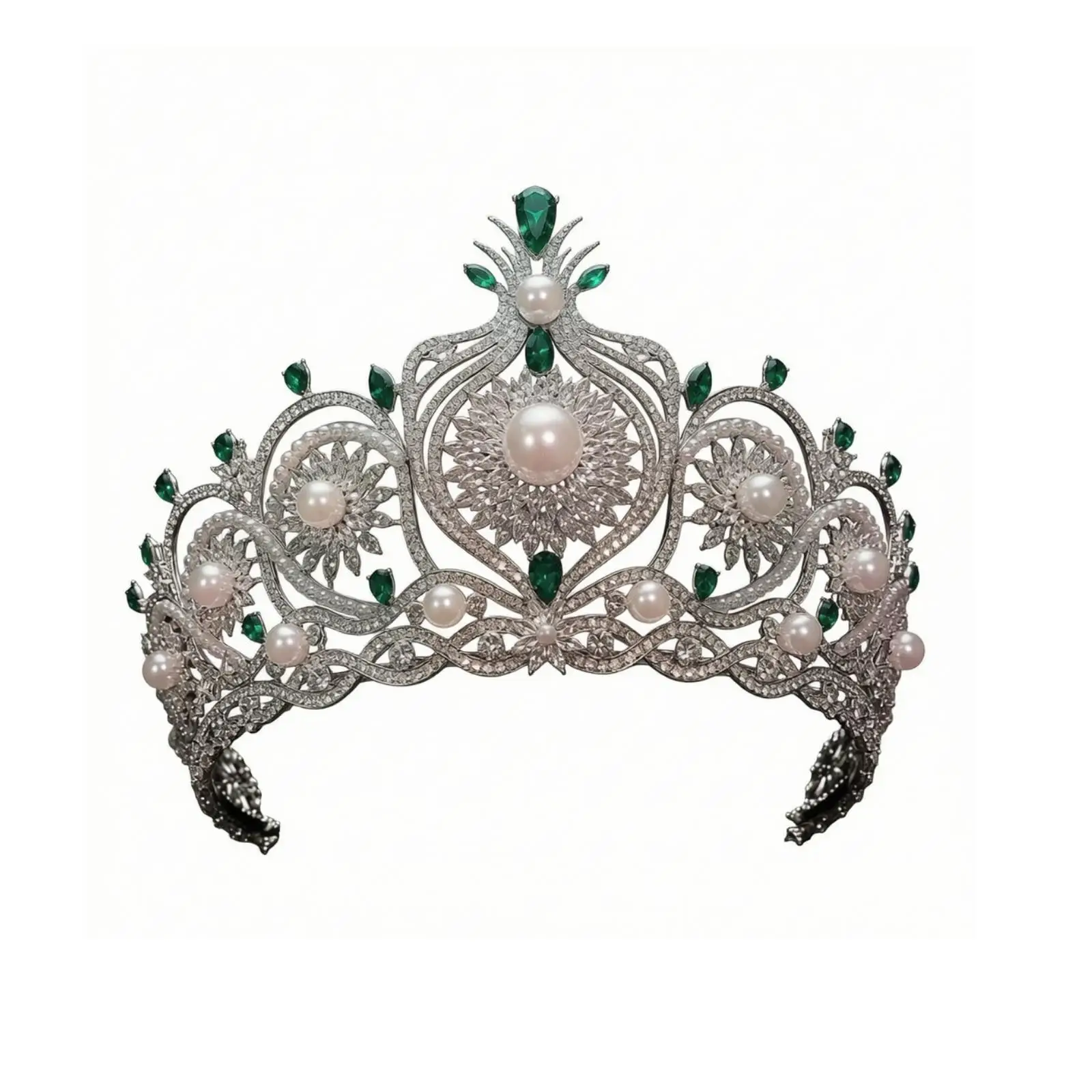 elegante-corona-da-sposa-con-strass-tiara-per-matrimonio-accessorio-per-capelli-in-perle-e-cristalli-argento-per-donne