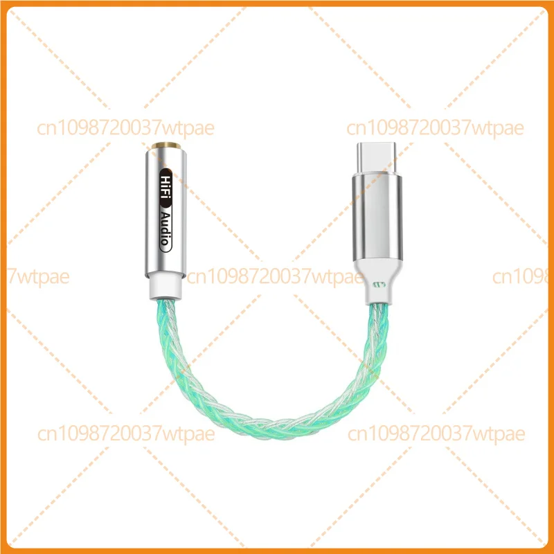 For FRANSUN T6 Type-C Digital Audio Adapter ALC5686 DAC Earphone Decoding Amplifier