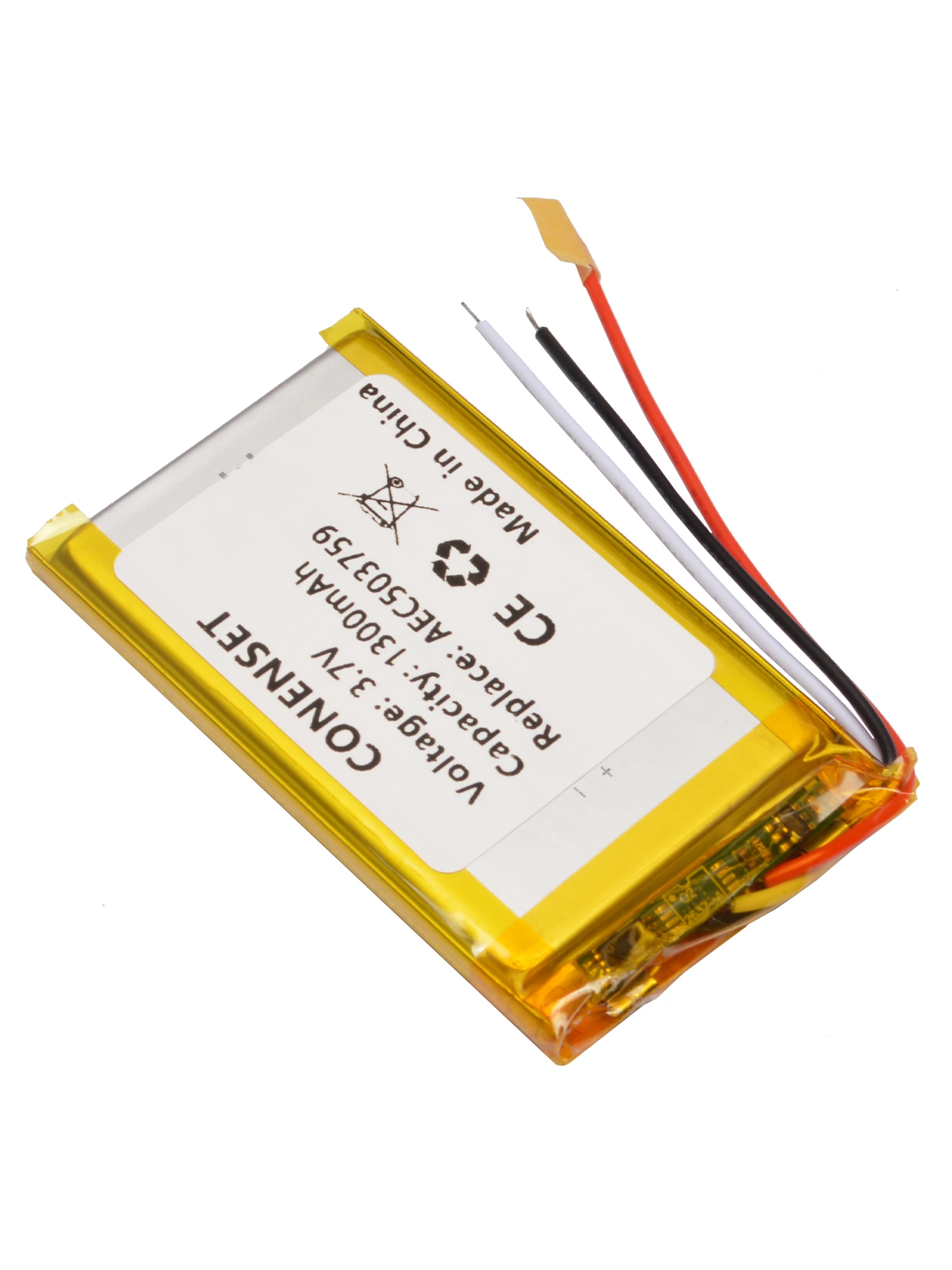 Bateria zamienna 3.7V 1300mAh do słuchawek gamingowych Steelseries Arctis 7 7P 3 1 Wireless Bluetooth AEC503759 — zdjęcie produktu 3