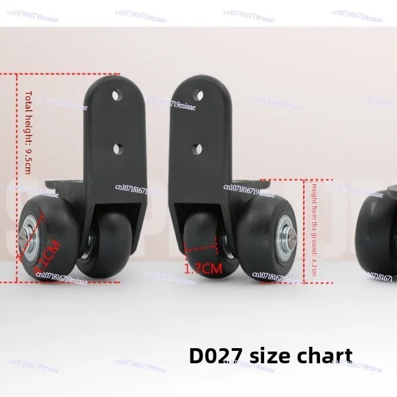 Luggage Orientation Wheel Accessories Travel Rod Luggage One-way Wheel