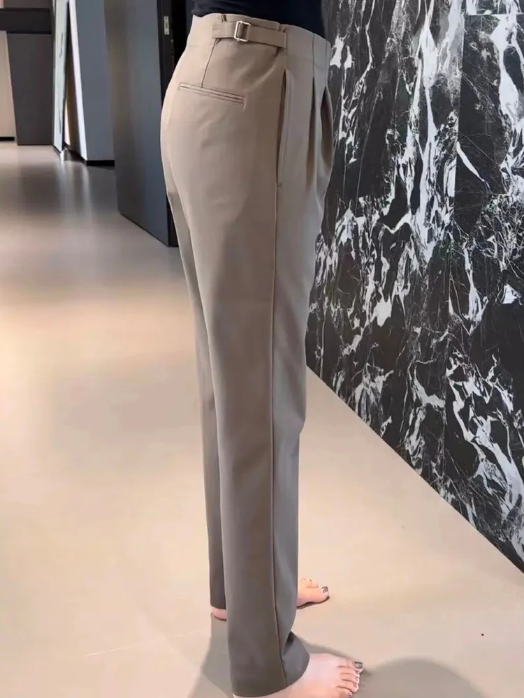 

High Quality Fashionable Men's Casual Pants Autumn Winter New Arrival Comfortable Straight Leg Business Casual Style