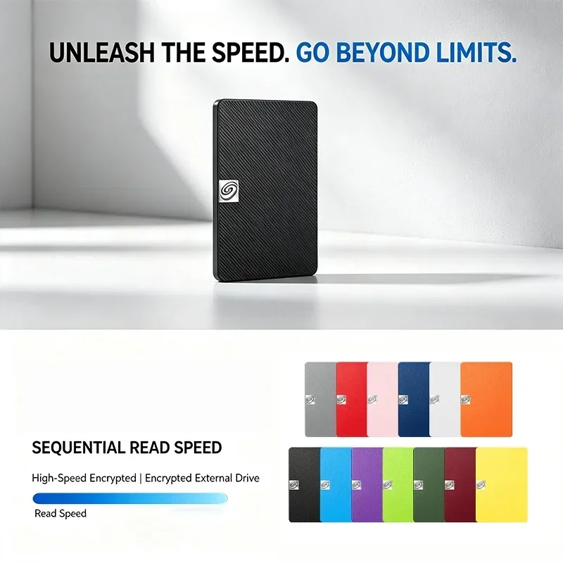 2.5 Inch Portable External Hard Disk Drive USB30 500GB 1TB 2TB 4TB Storage Unit for PC Mac Data Save File Backup Work Media Docu