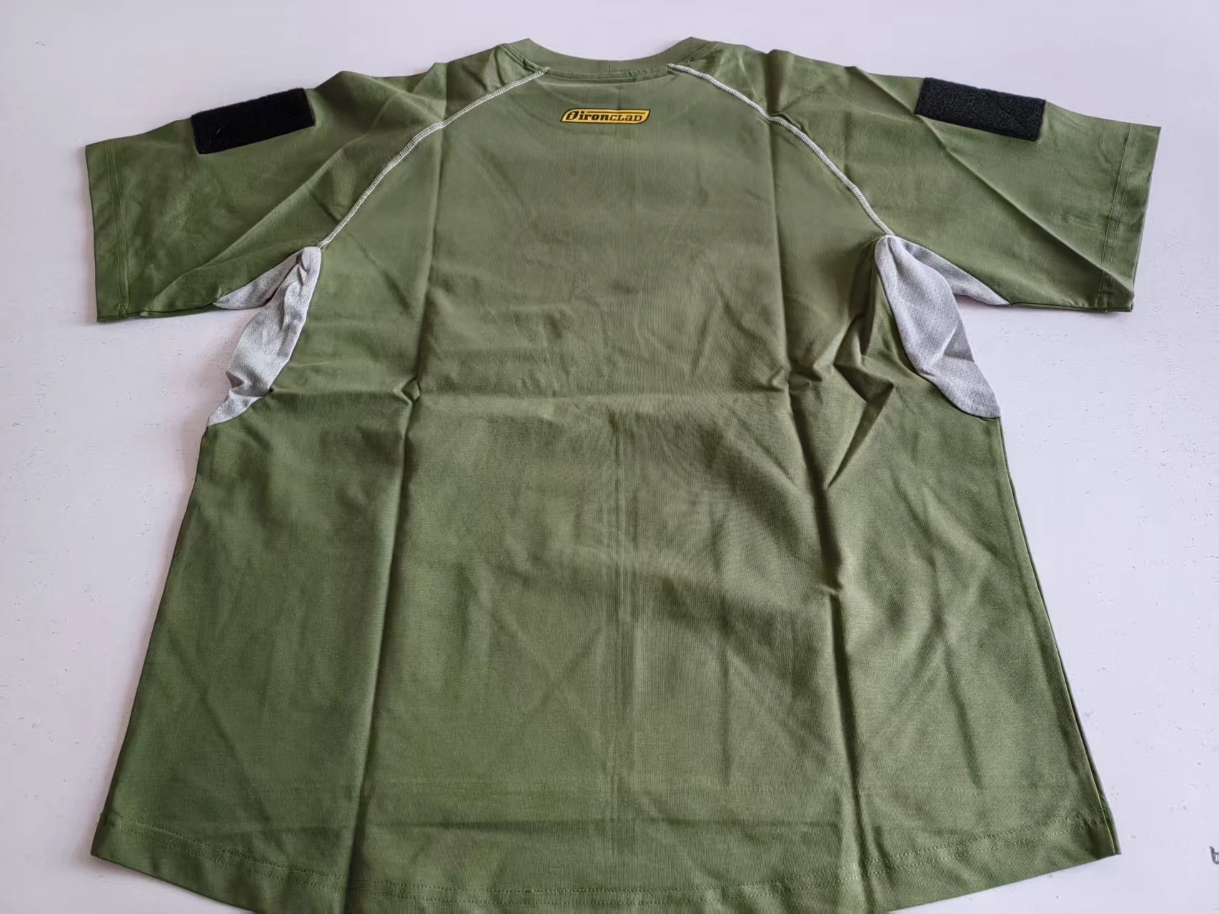 Camiseta tática de manga curta de secagem rápida estilo Ironclad DG