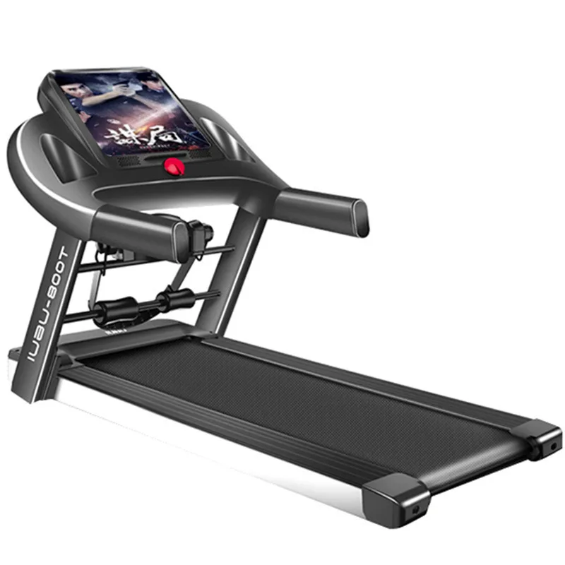 Multi-functional Electric Commercial Treadmill Home LCD Large Screen Super Wide Running Treadmill