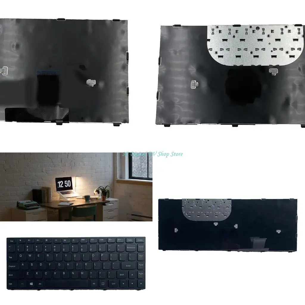 E74D Original US Layout English Keyboard Without Backlit for IBM IdeaPadYoga 13 Yoga13 Series , Black