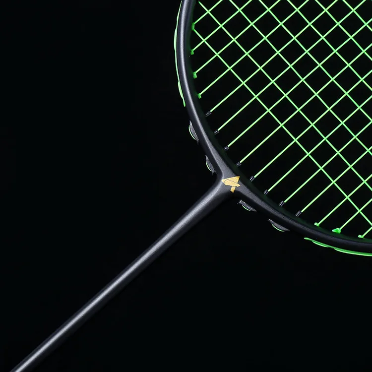 Badminton Racket Full Carbon Fiber Single Racket Ultra-light 4U Beginner Training for Men and Women Home Entertainment Split 6