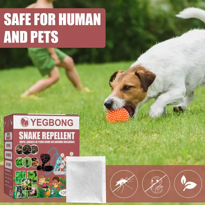 Snake Repellent For Yard Powerful Shield Repellent Anti Snake Safe Repellent For Garden Camping Pest Control Repelling Bag
