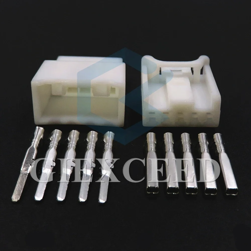 5 Pin 1.5 Series Auto Male Female Docking Socket AC Assembly Car Central Control Panel Electric Wire Connector For GEELY