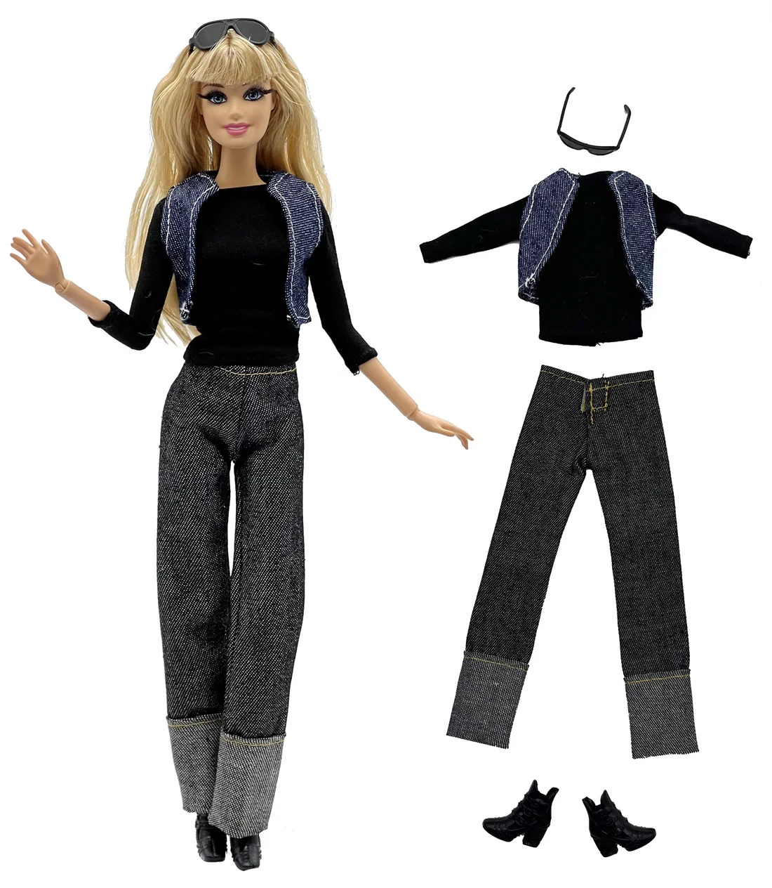 수제 인형 옷 다양한 스타일 캐주얼 의류 11.5인치 30cm 인형 BJD 옷 다양한 스타일 선물 인형 액세서리