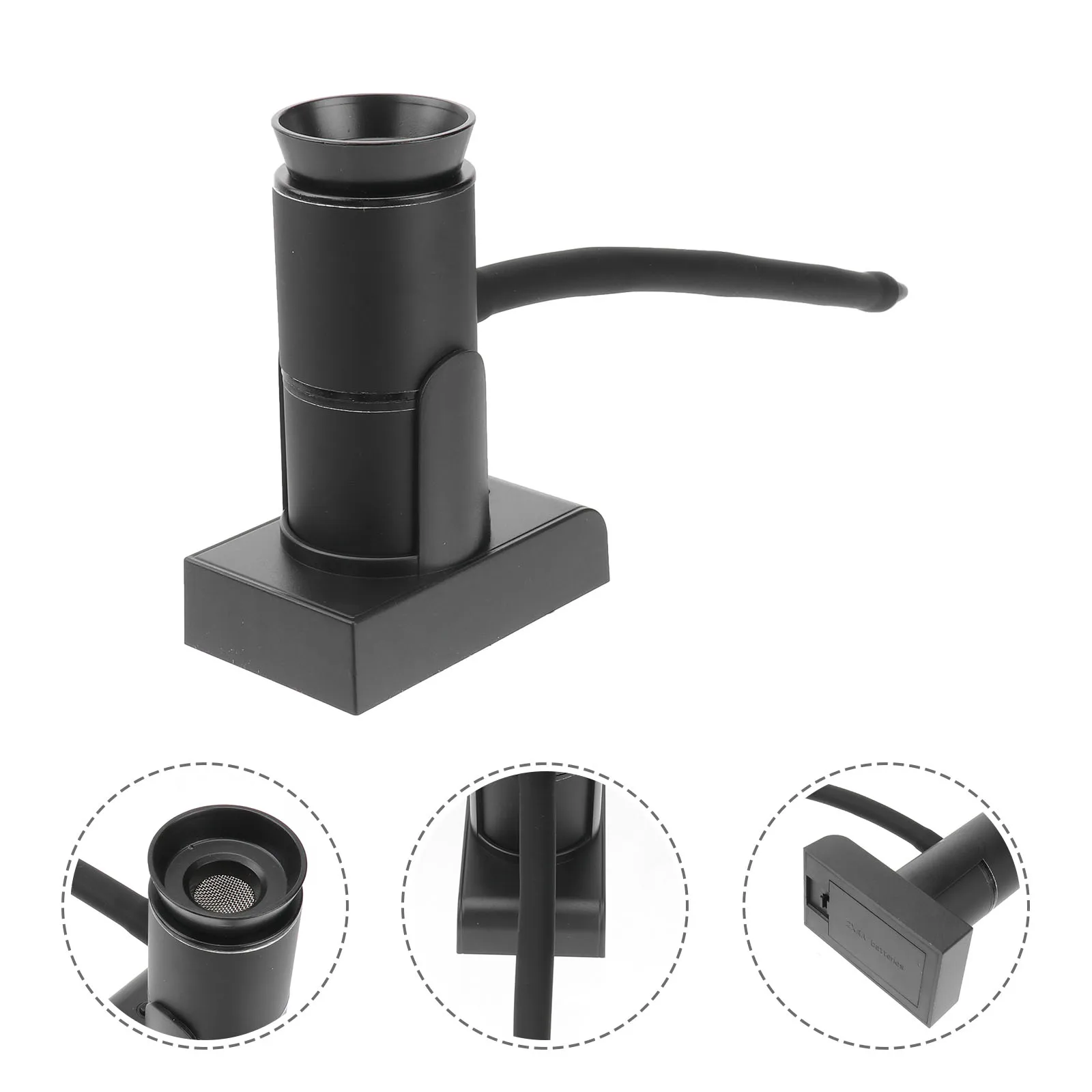

Infuser Kitchen Smoker BBQ Tool Portable Food Smoking Device Molecular Cuisine Black Gadget Lightweight Practical