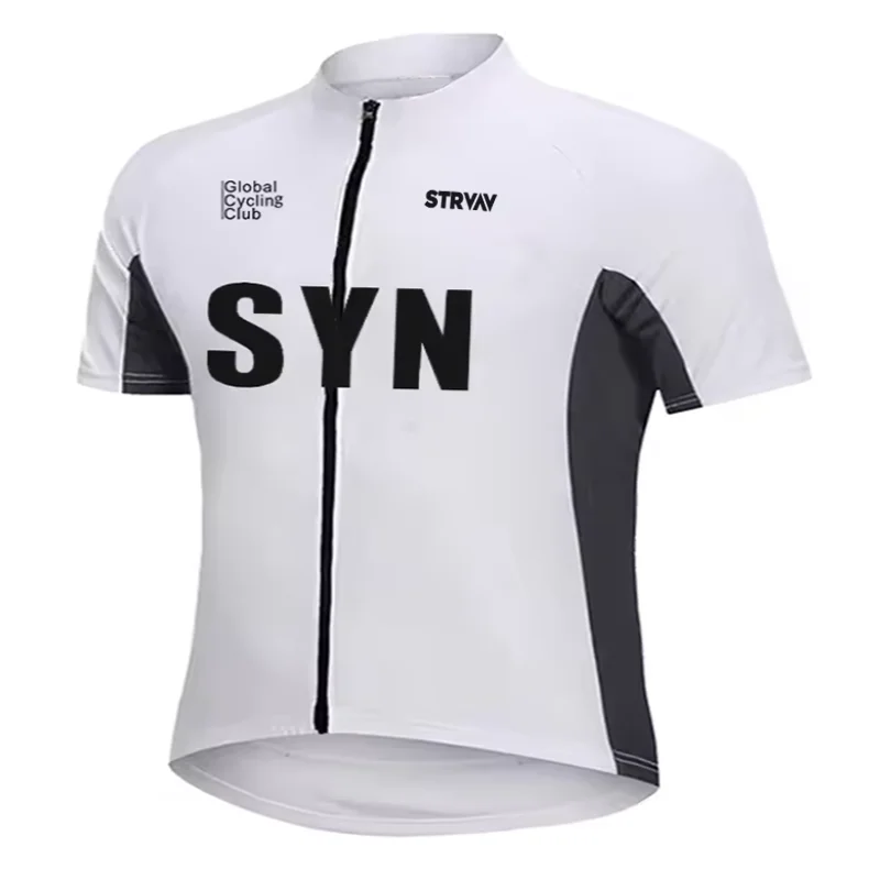 

New Style Strvav Team Cycling Jersey Men 2025 Summer Short sleeve Jersey Bicycle Sports Riding Bicycle Shirts