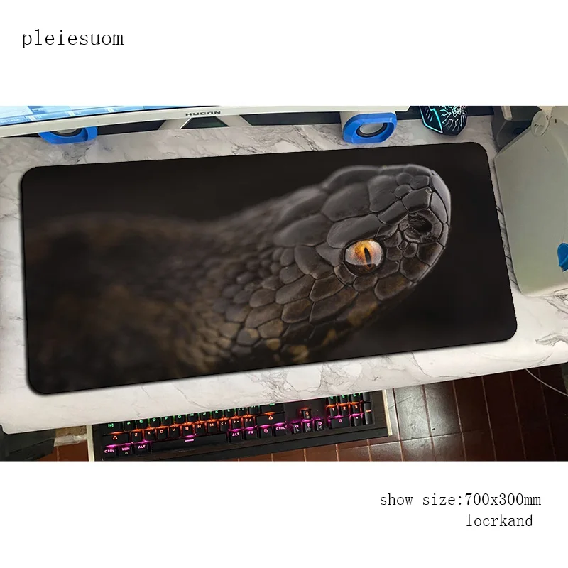 Snake mouse pad gamer 800x300x3mm Adorable notbook mouse mat gaming mousepad large Colourful pad mouse PC desk padmouse mats