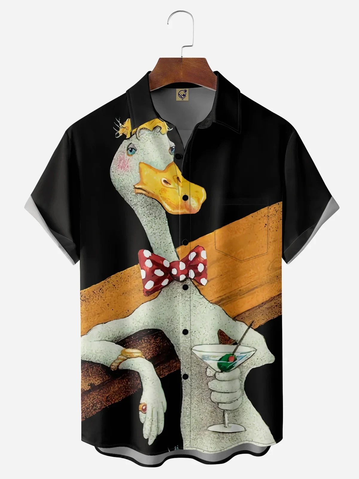 Camisa de manga corta con estampado 3D de animales de dibujos animados divertidos para hombre, Tops de secado rápido, ropa informal de verano, camisas de moda urbana para niño