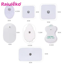 10pcs/lot Healthy Pad Electrodos Electrode Massage Pads for Digital Tens Acupuncture Device Body Massager Therapy Machine