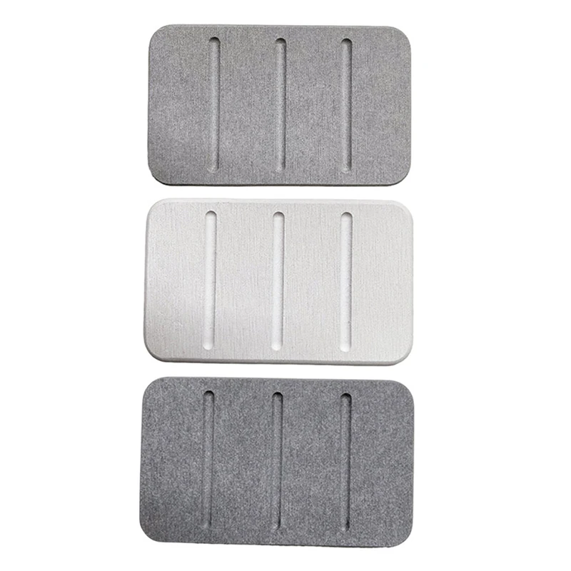 Bancada do banheiro sabão produtos de higiene pessoal absorvente esteira retangular suporte de sabão suprimentos do banheiro diatom lama saboneteira almofada de secagem rápida