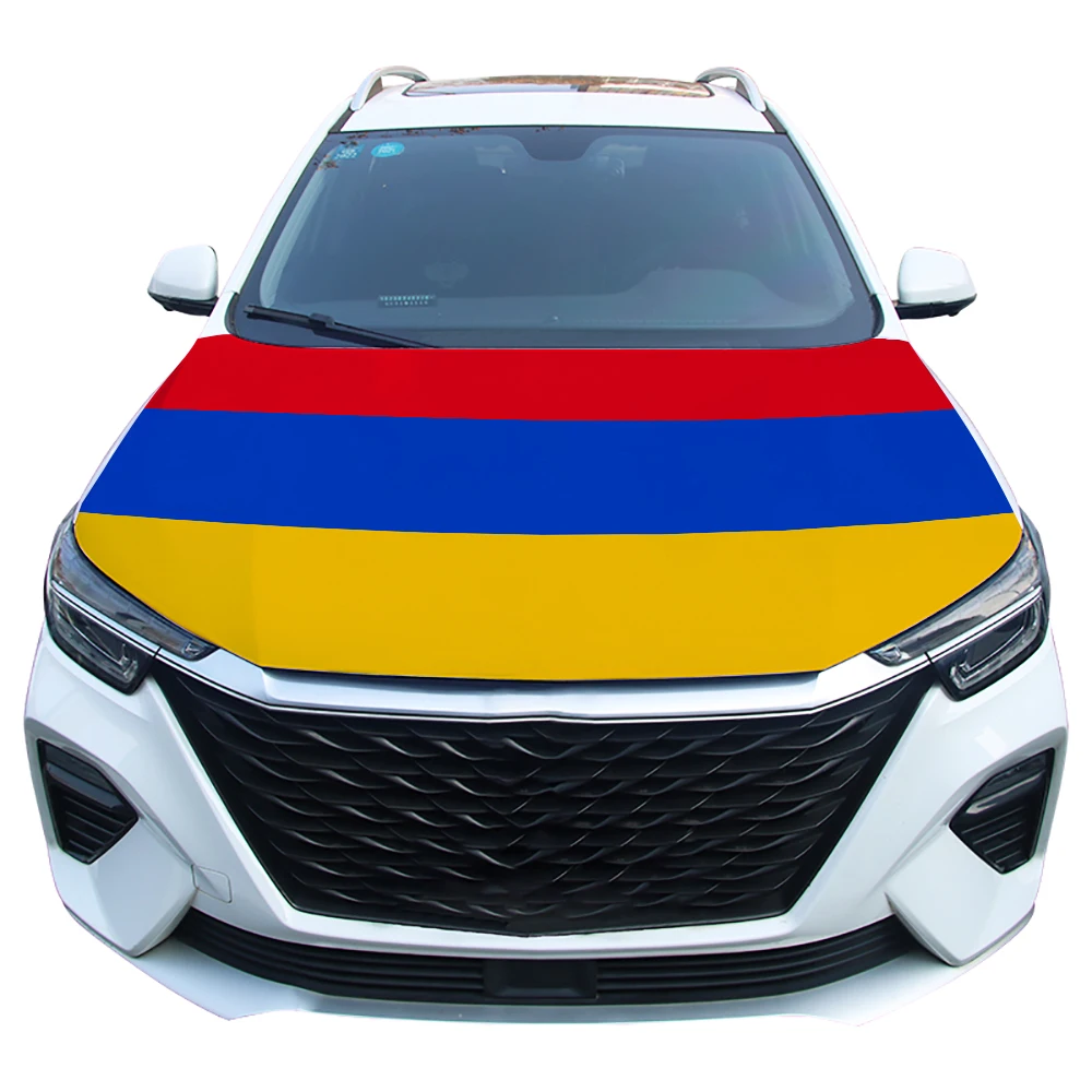 National Armenia Flag Car Engine Hood Cover Nationals Car Hood Cover Flag For Vehicle Decoration