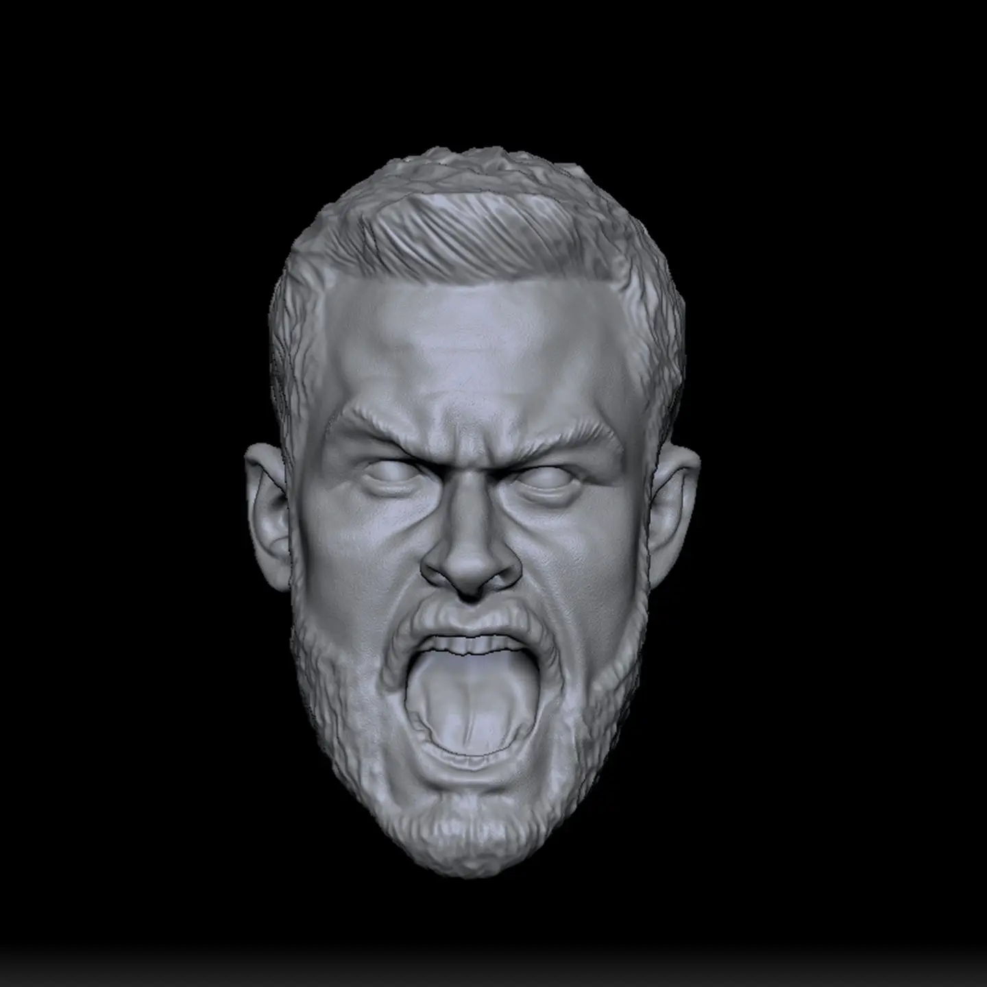 

HL257 DIY индивидуальная 1/18 1/12 1/10 Крис неокрашенная голова для 3,75 "6" 7 "фигурка SHF ML Mafex Mez NECA Mcf