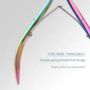 Colored nail nipper nipper, clipper, dead skin remover, light nail art tool for beauty salon, colorful pliers, 1 pc 12 Main Tissue Sales - №12