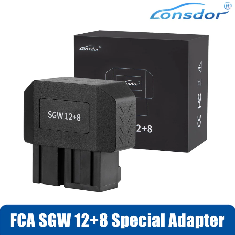 Lonsdor FCA SGW 12+8 Special Adapter for Bypass/Chrysler/Dodge/Jeep 2018+ Security Gate-way Works with K518