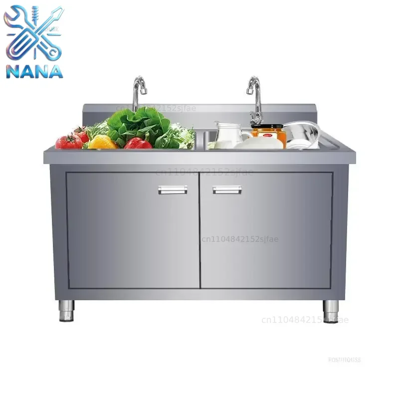 Commercial Metal Kitchen Sinks for Outdoor Cabinet Storage with Operating Table Sinks Modern Minimalist Sink for Dining Room H D