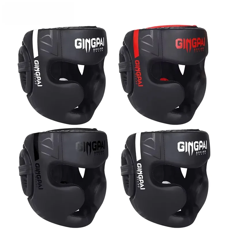 Kick Boxing Helmet Karate Muay Thai Guantes De Boxeo Free Fight Headgear MMA Head Guard Sanda Training Adults Kids Equipment