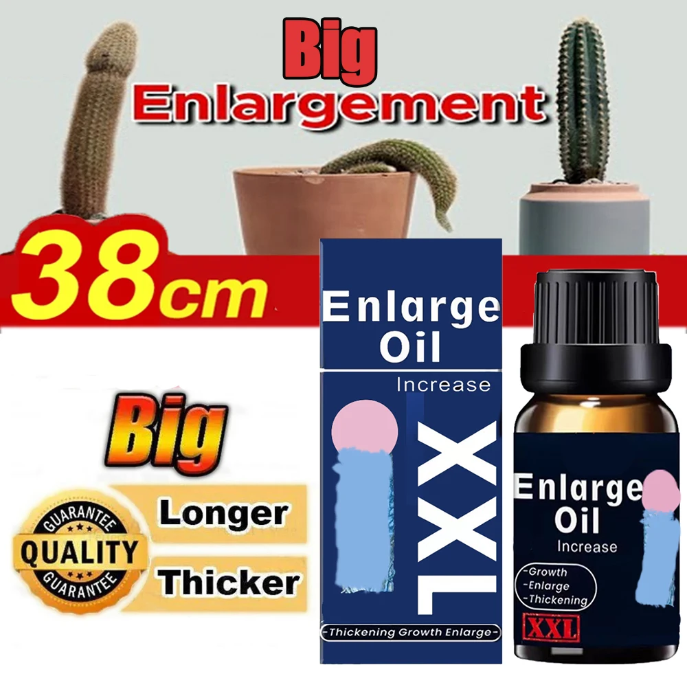 Large enlargement, prevent premature ejaculation enlargement XXL erection real male growth oil men increase size to strengthen