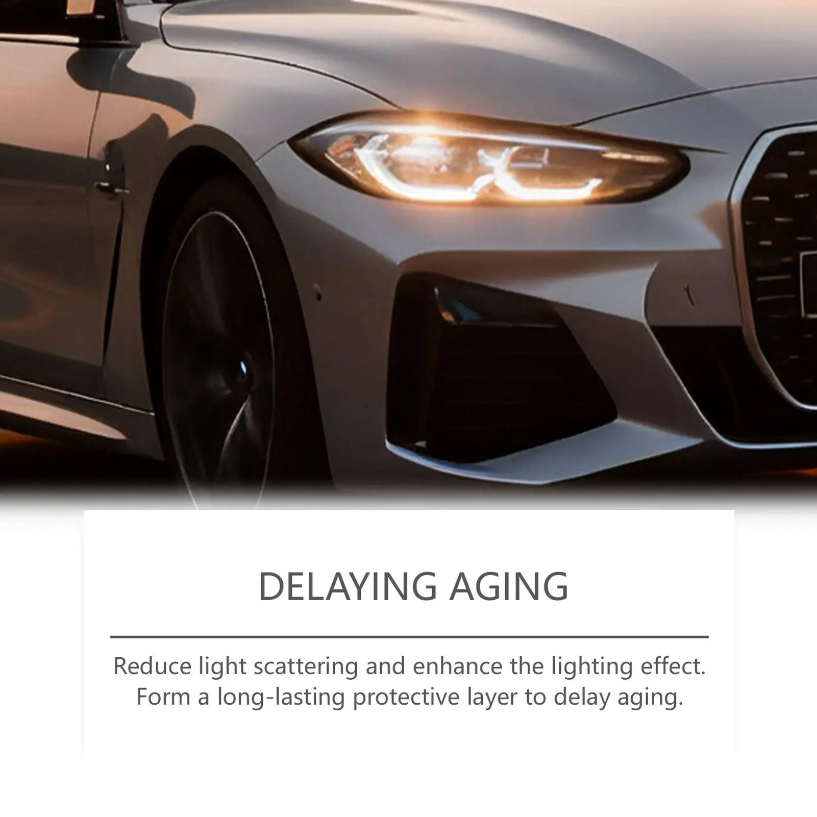 

Headlight Oxidation Remover 100ML Stain Scratch Removal Kit Headlight Restoration Polish For Truck SUV Motorcycle Trailer