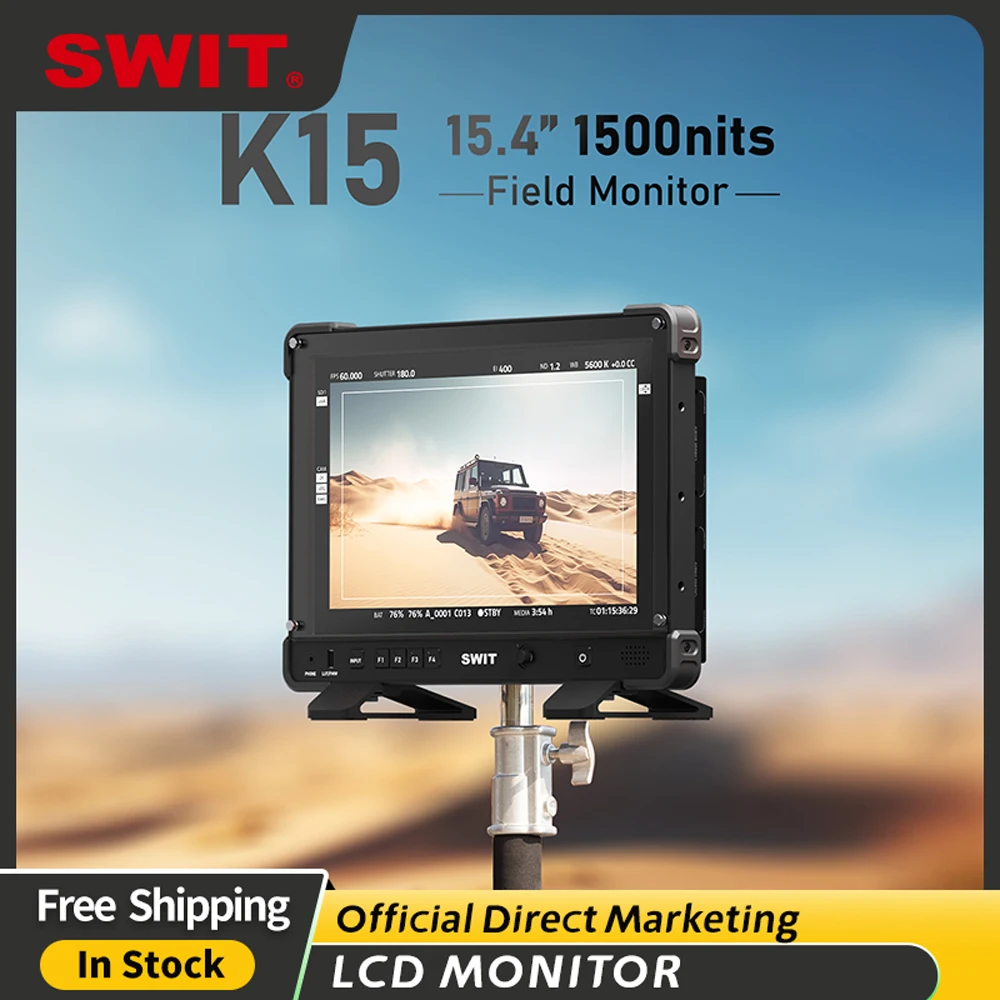 

SWIT K15 15.4" FHD 1500nit Field Monitor