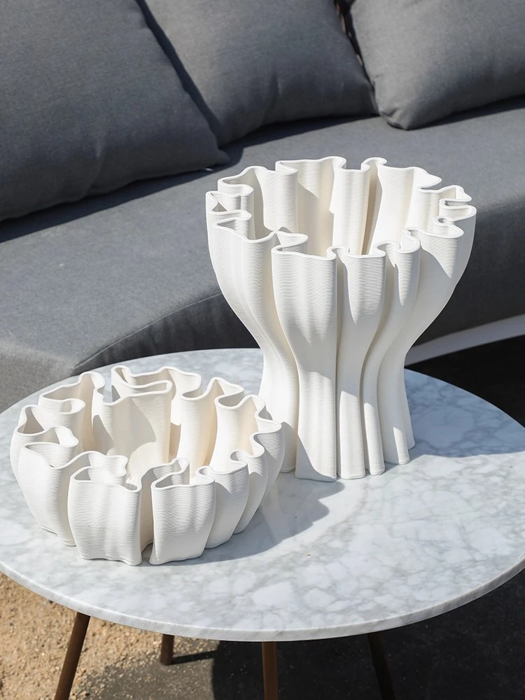 

Nordic ceramic flower ware, living room entrance desktop ornament, flower arrangement jewelry