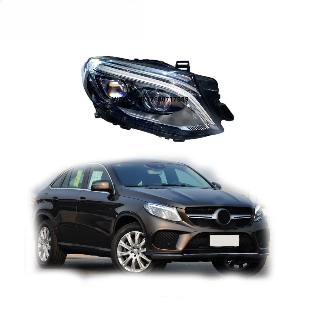 LED Headlights for 2015-2019 GLE Auto Parts, Left and Right Front Lights, 12V Voltage