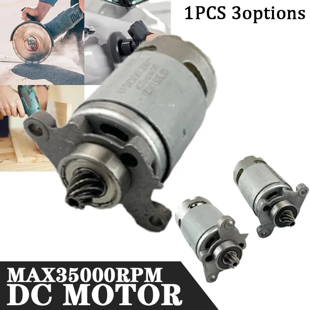 RS550 DC Micro Motor DC 21V 27000RPM 8 Tooth High-speed High Torque DC Motor For Electric Drill Screwdriver Machine Tools