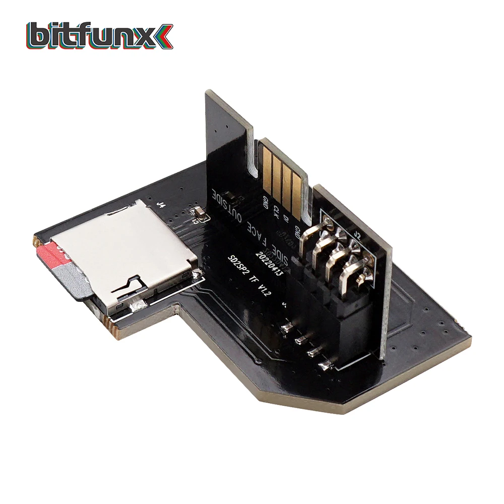 Bitfunx-SD2SP2 Pro Adaptador De Cartão SD, SDL Micro SD, Leitor De Cartão TF para Nintendo Gamecube NGC Porta Serial NTSC