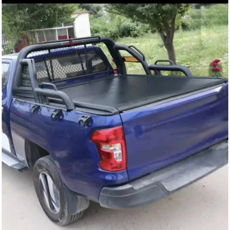 Factory Hot SellerHigh Quality Rolling Tonneau Cover Retractle Roller Shutter Lid Universal Pickup Truck Bed Exterior Protec