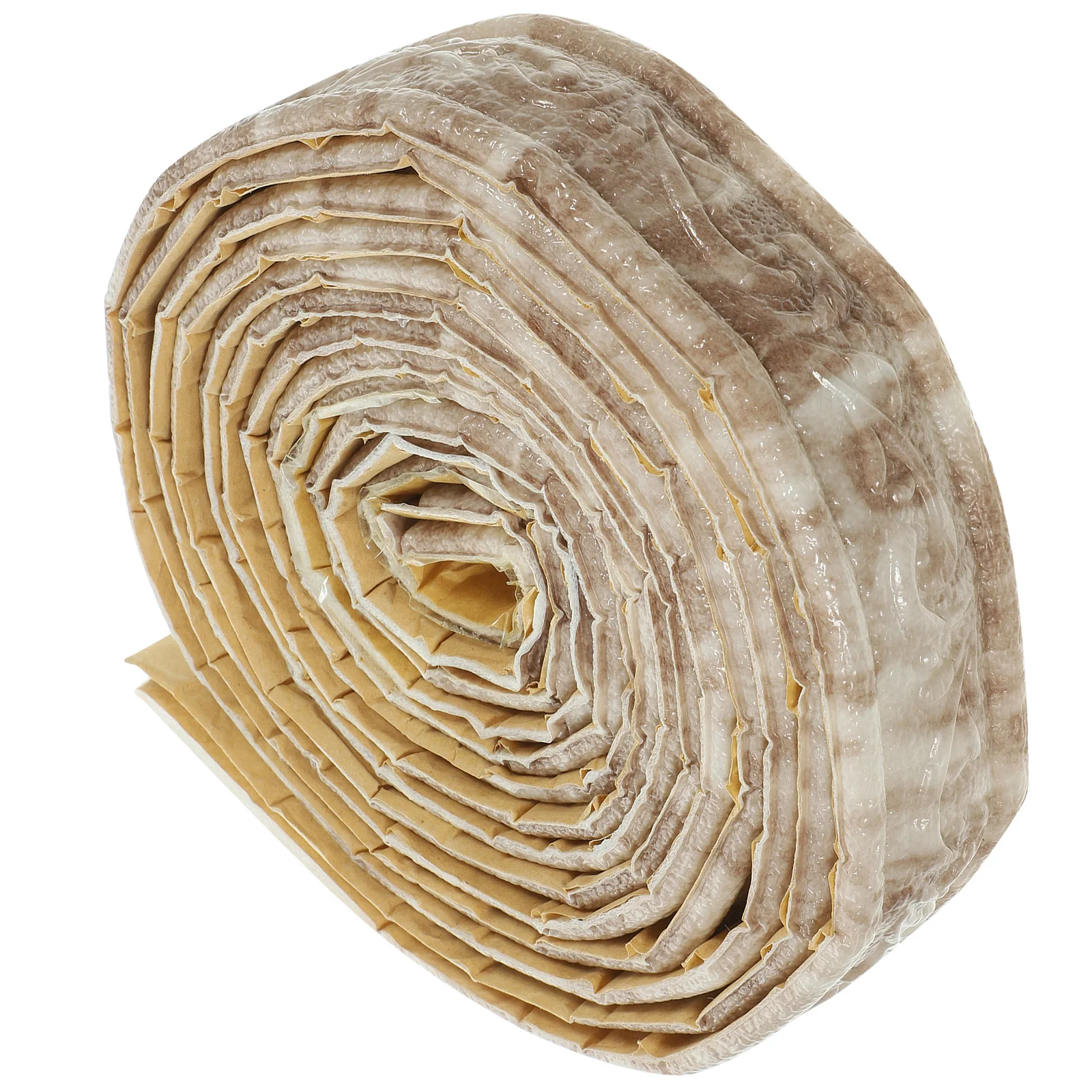 

2 Rolls 4.5cm Flexible Trim Caulk Strip Self Adhesive Wall Corner Molding Trim for Ceilings Walls Cabinet Edge Easy DIY