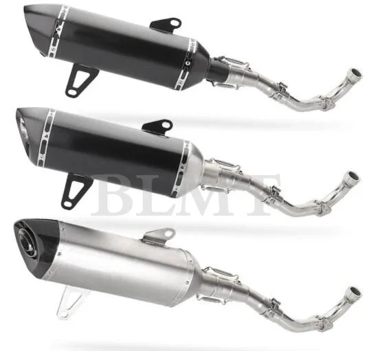 

Motorcycle Exhaust Pipe Escape Muffler Middle Down Exhaust Pipe Dedicated For Yamaha x-max 250 300 xmax 250 300 2017-2019