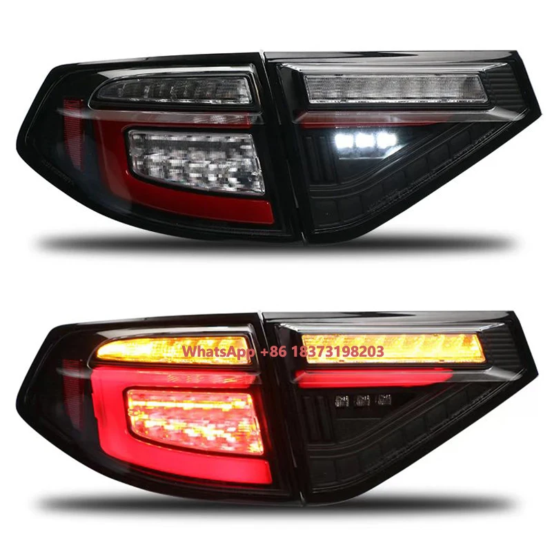 

FOR Subaru Leopard WRX Hatchback Taillight 2008-2014 with Dynamic Turn signal Lamp All LED Taillight Car Sequence Taillight