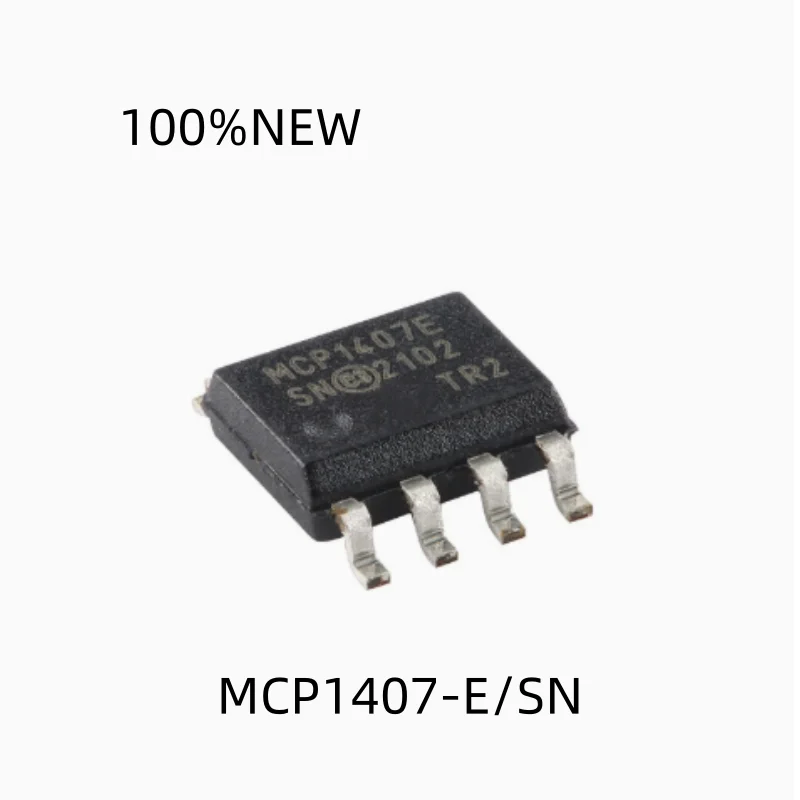 (10Pcs) 100% New Mcp1407-E/Sn Mcp1407E Sop-8 6A High-Speed Power Mosfet Gate Driver Chip Ic