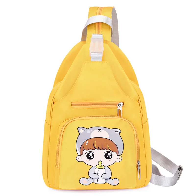 

2022 new style chest bag fashion out backpack anti-theft wear-resistant backpack multifunctional lightweight messenger Mommy bag