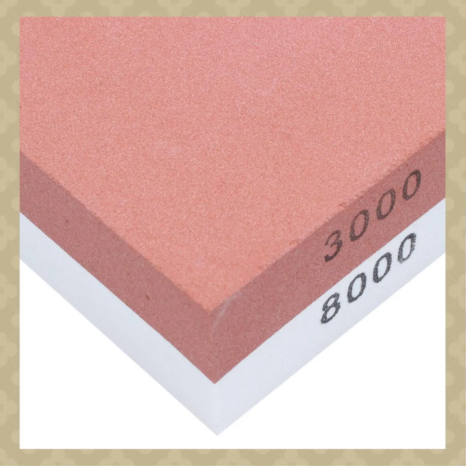 

AB45 2 Set Sided Whetstone Set:1 Set 3000 And 8000 Grit For Knives With Non-Slip Bamboo Base And Free Angle Guide & 1 Set 400/10