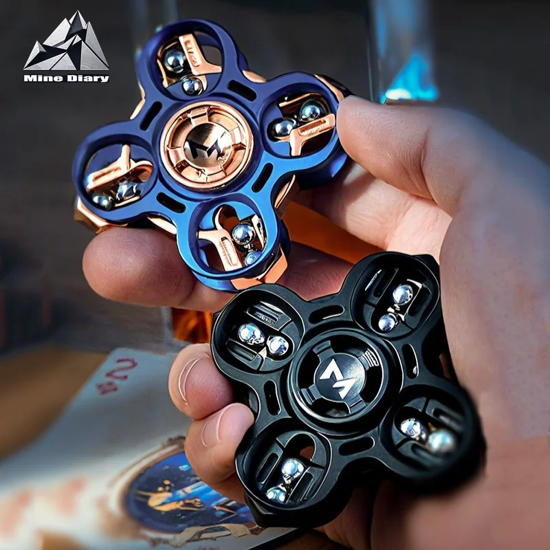 Future Punk Style EDC Fidget Spinner Fashionable and Cool Fingertip Sliders for Adults To Relieve Stress and Relax Fidget Toy