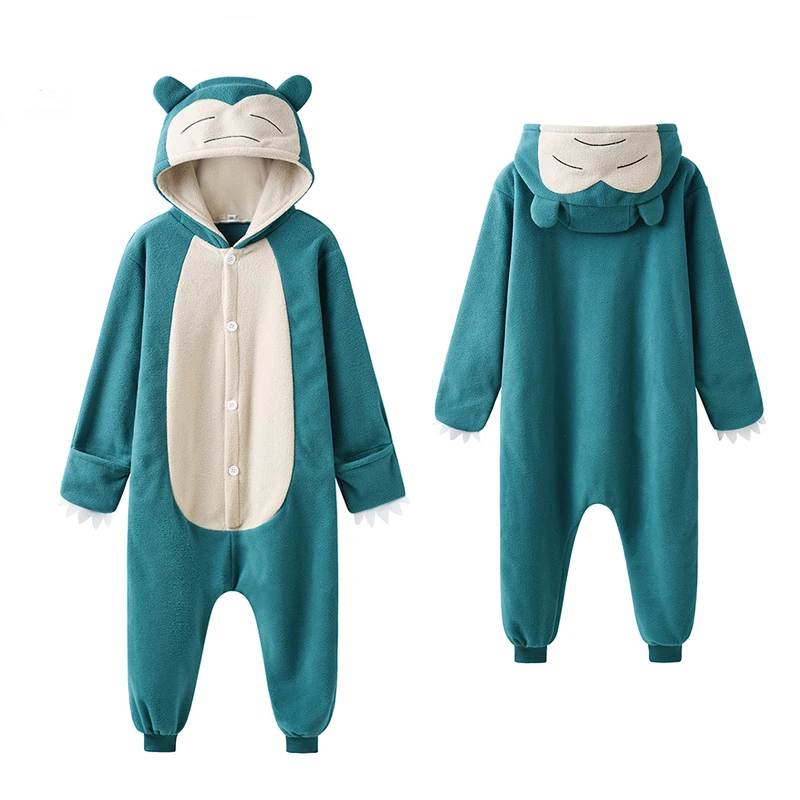 Cartoon Kids Onesie Children Kigurumi Pajamas Monster Christmas Kigurumi Cosplay Costume Warm Sleepwear Anime One-Piece Pijamas