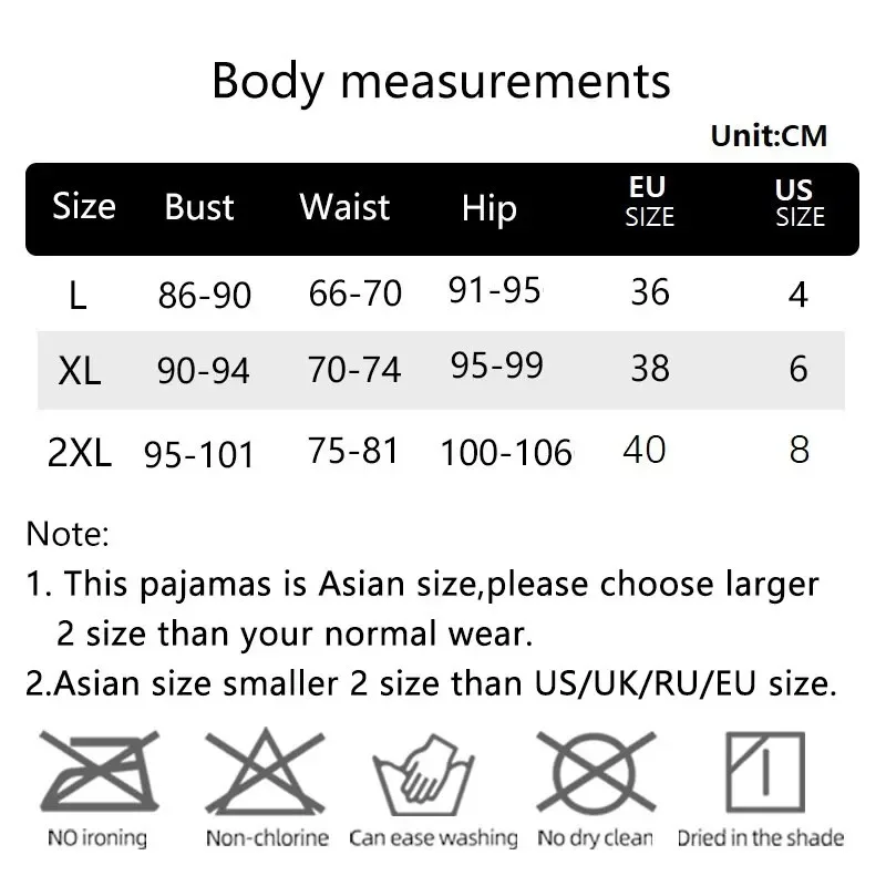 Women Casual Pajamas Sleepwear Pajama Set Nightgowns Camisole Shorts Nightclothes Spagjetti Strap Black L XL XXL Smooth Soft