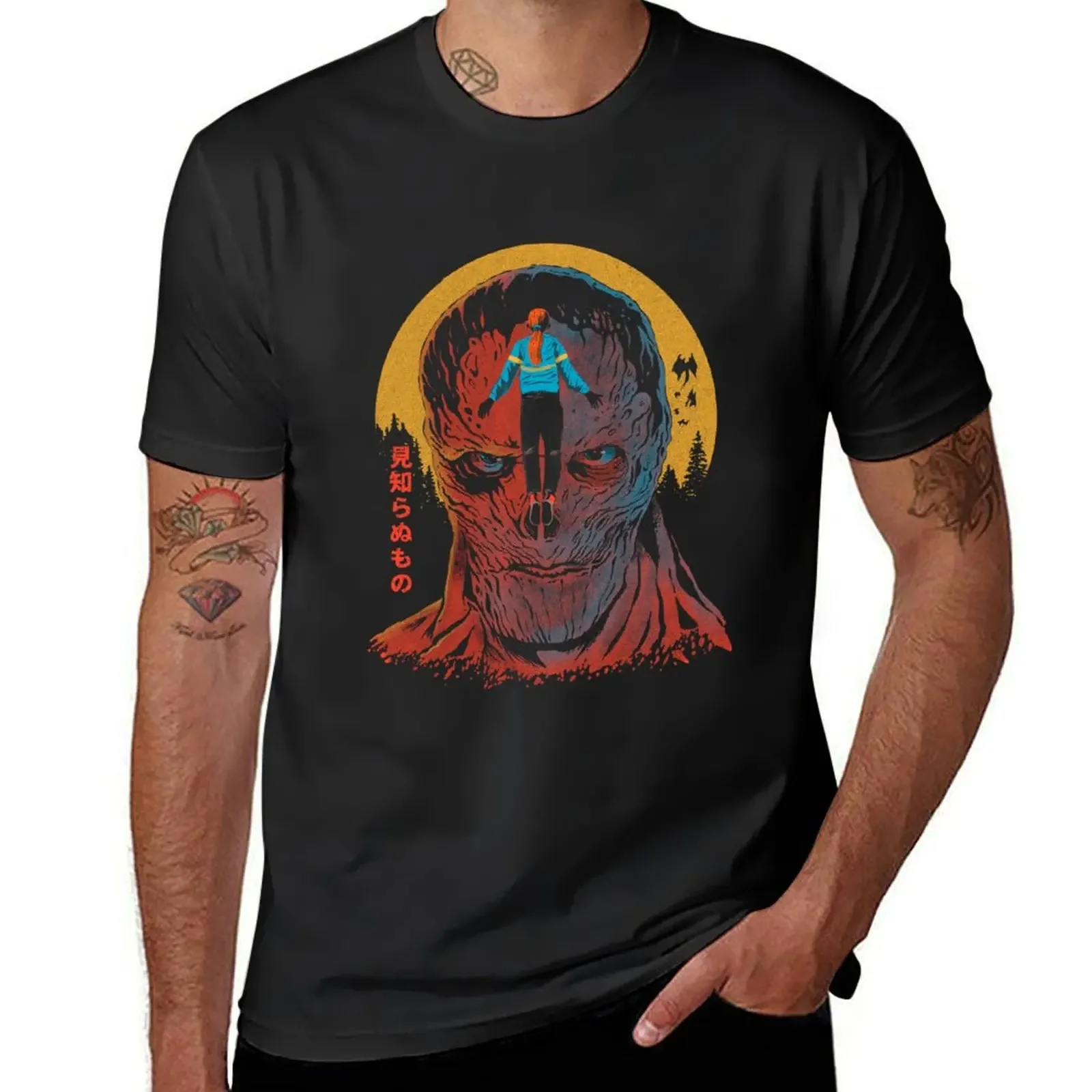 Max vs Vecna T-Shirt man clothes graphic t shirt vintage tops men t shirts