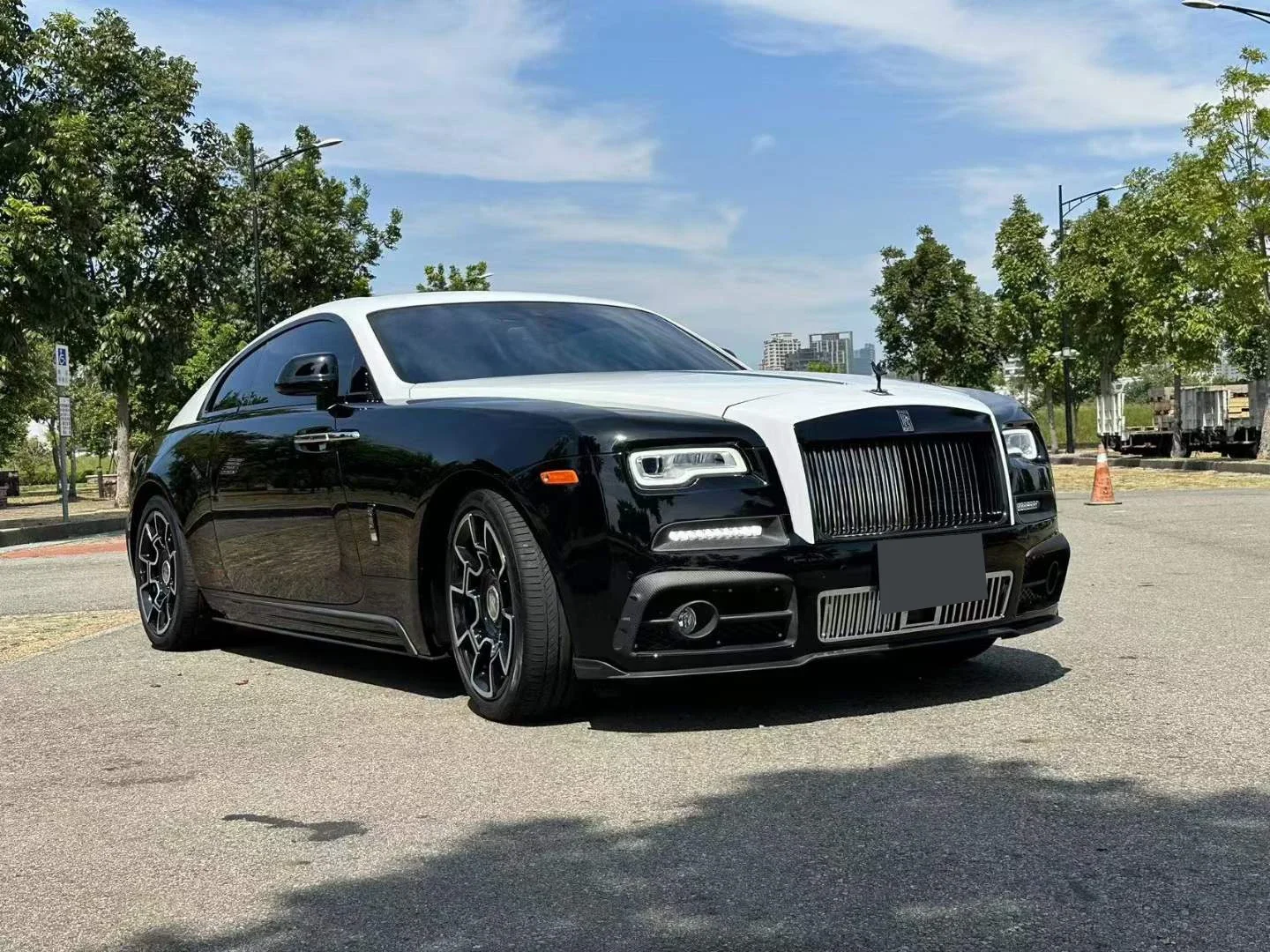 For Rolls-Royce Wraith Upgrade MSY Dry Carbon Fiber Perfect Fitment Quality Body Kit Front Rear Bumper Fender Spoiler