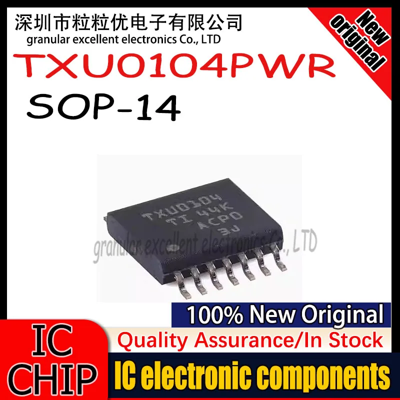 (10piece)100% New Original TXU0104 TXU0104PWR sop-14 IC Chip