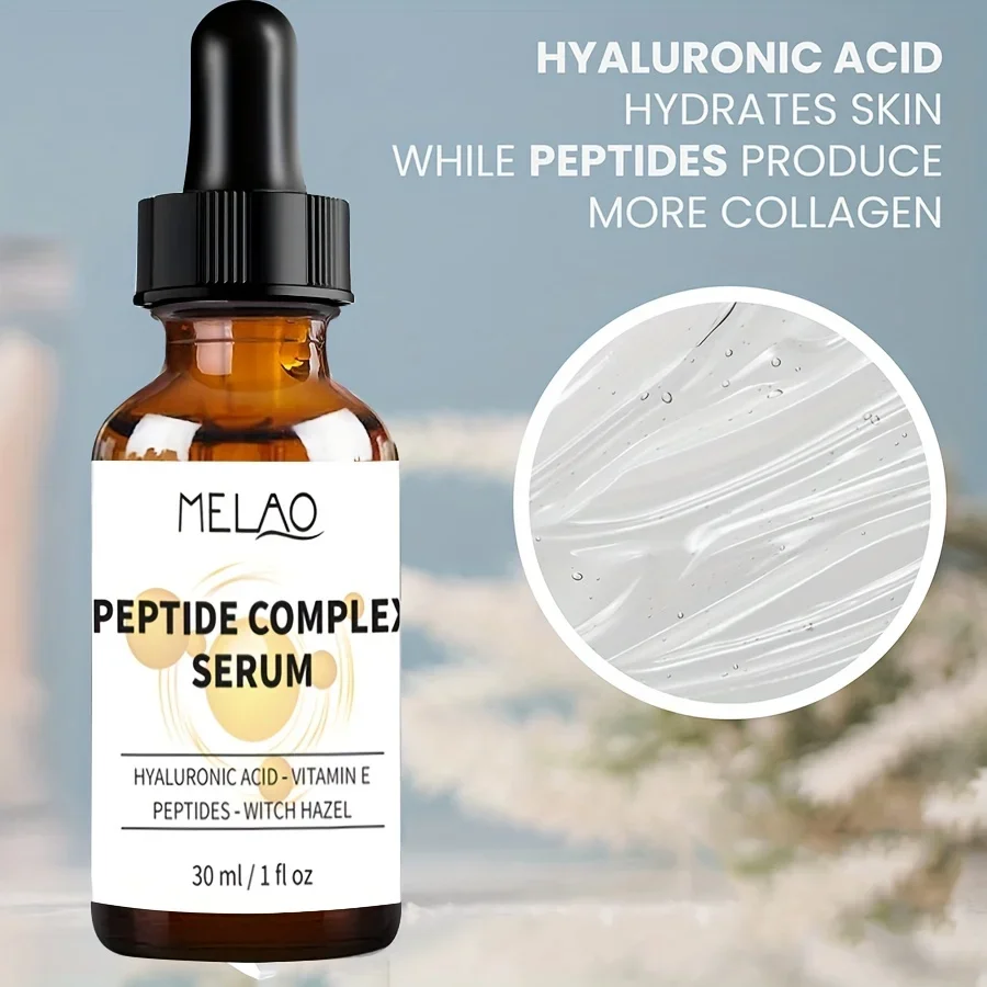 MELAO Peptide Complex Facial Serum with Matrixyl 3000 & Argireline,Moisturizing Repairs Skin