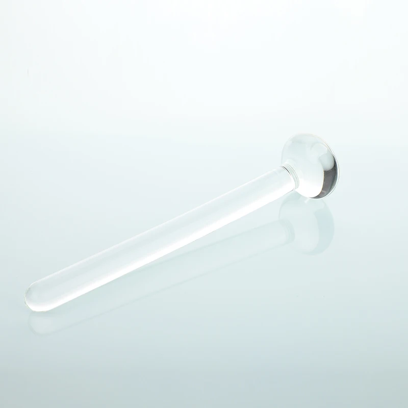 Hand Blown Simple Style Artificial Clear Glass Dick/Artificial Glass Dildo/Artificial Glass Penis for Sex Seller Distribution