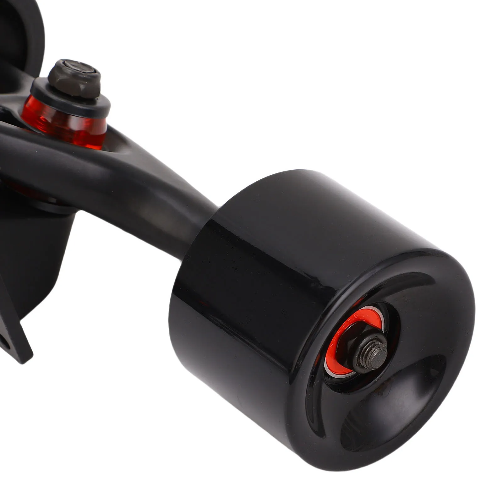 7 Inch Skateboard Trucks with Wheels 65x51mm Longboard Trucks Wheels Combo Set Aluminum Alloy Skateboard Hardware Combo Kit