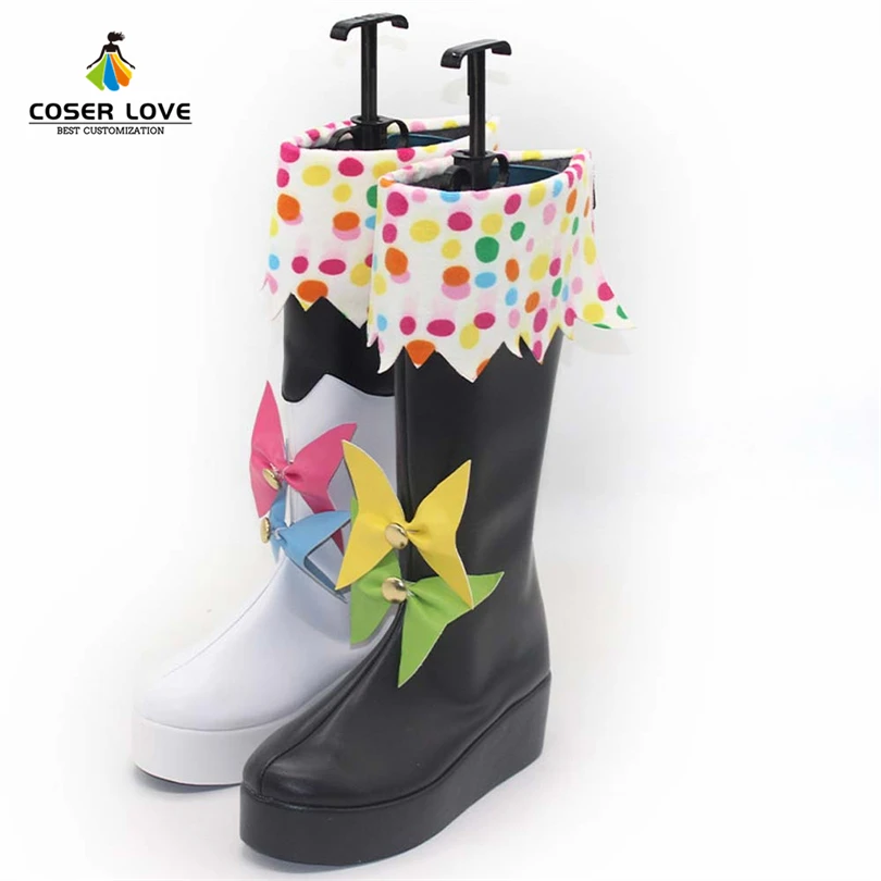 Magical Girl Witch Trial Jougasaki Noa Cosplay Shoes Boots for Halloween Carnival Convention Event Anime Footwear